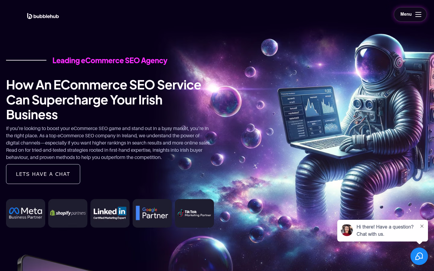 Bubblehub Media — E-commerce SEO Agency Dublin