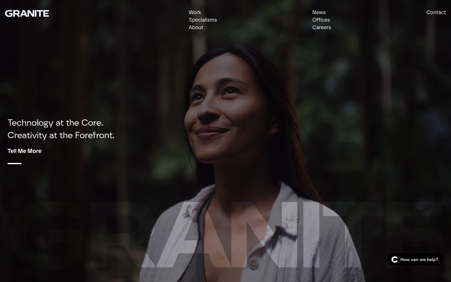 Granite Digital — Web Design Dublin homepage