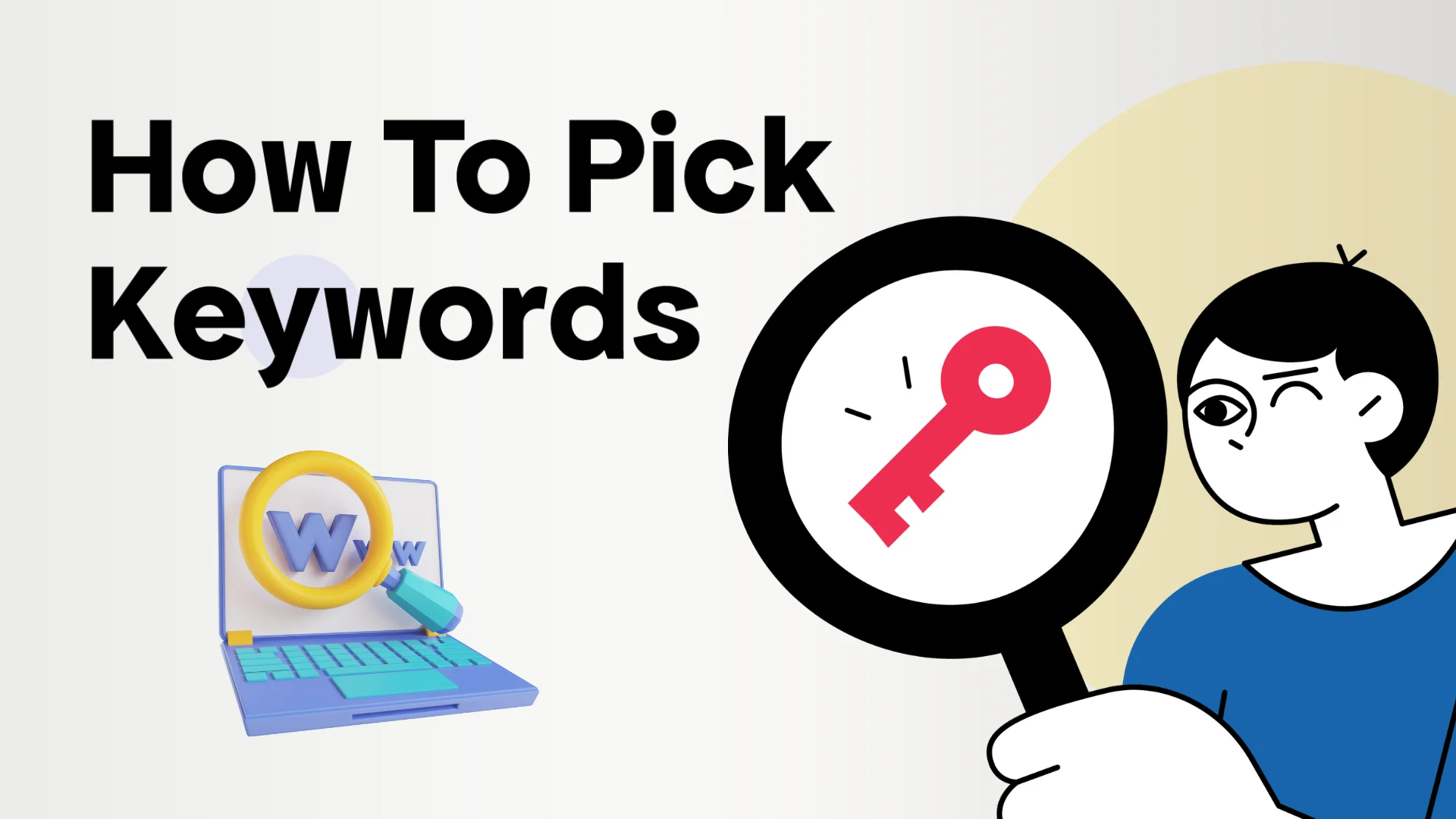 How to pick keywords featured Image