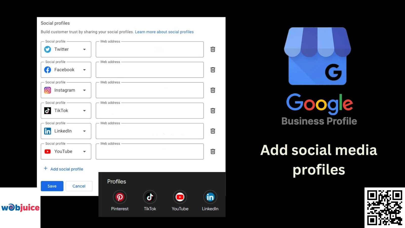 connecting social networks for gbp