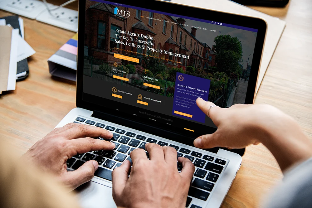 web design in dublin for mts company