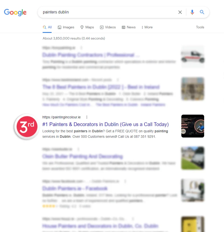 local seo results