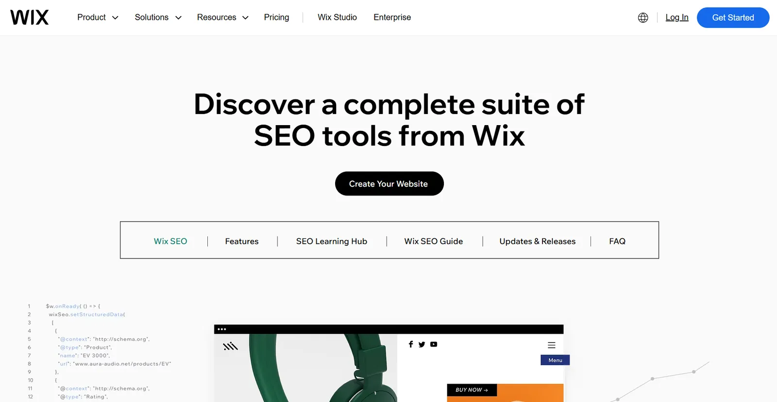 What is Wix SEO