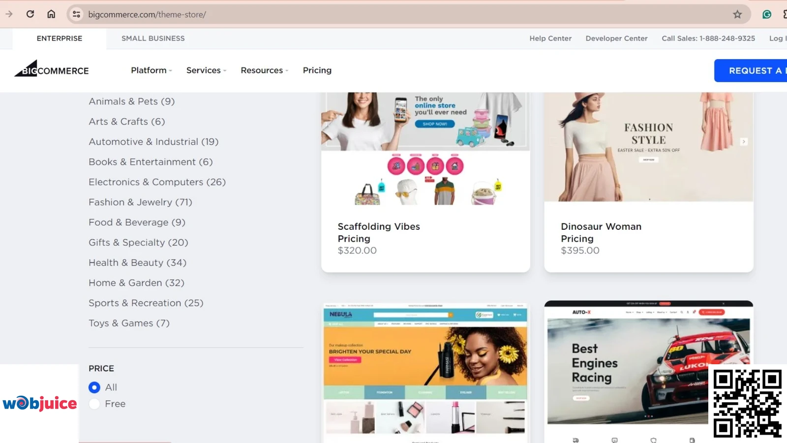 bigcommerce seo design and themes