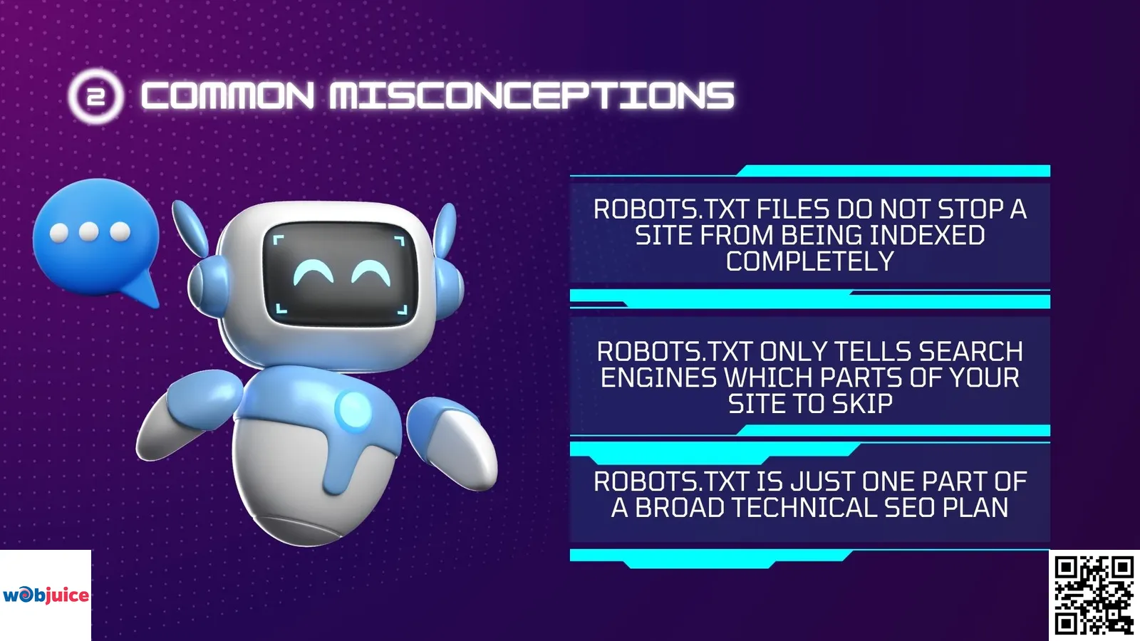 common misconceptions for robot.txt