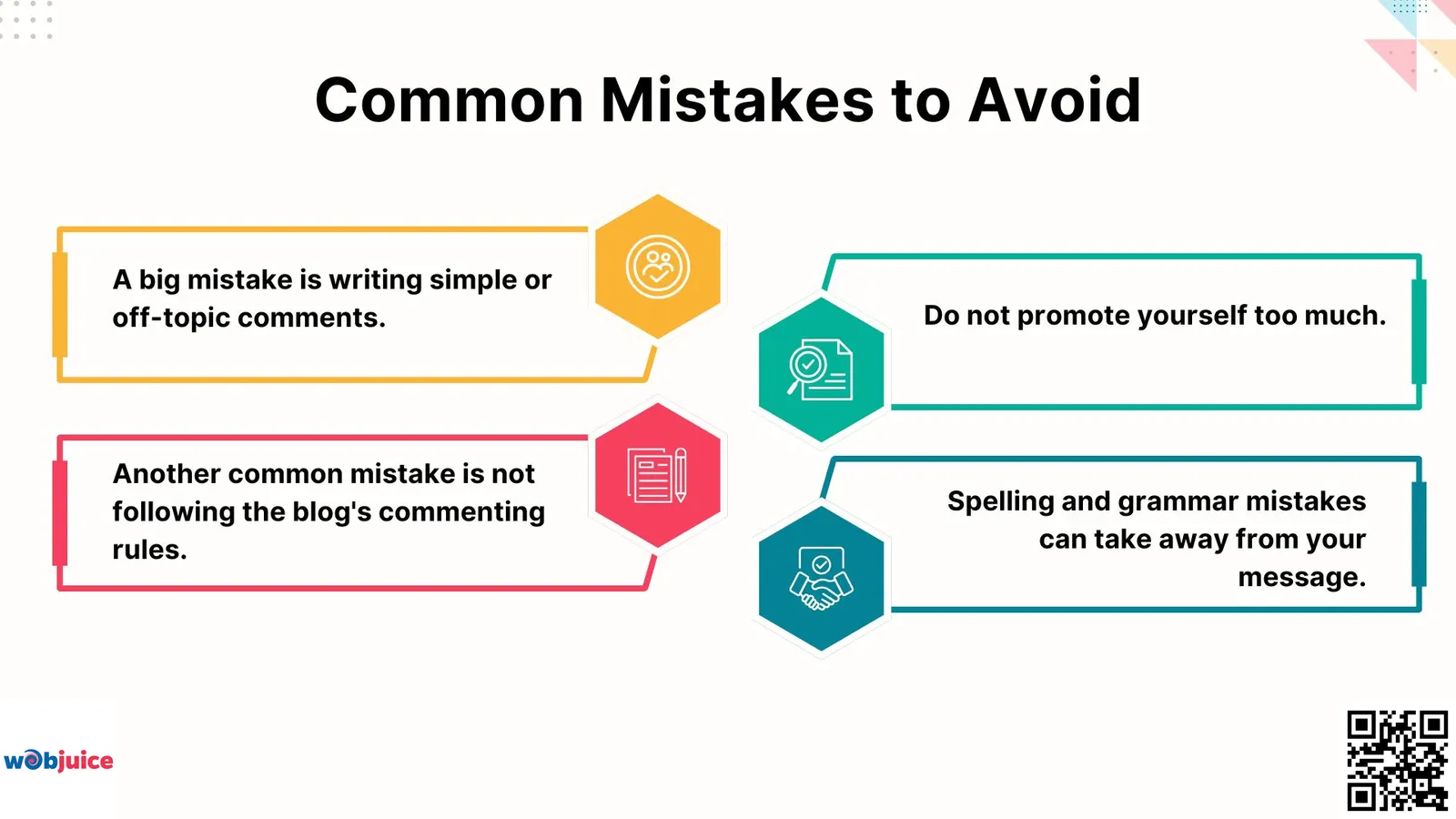 common mistakes to avoid in blog commenting