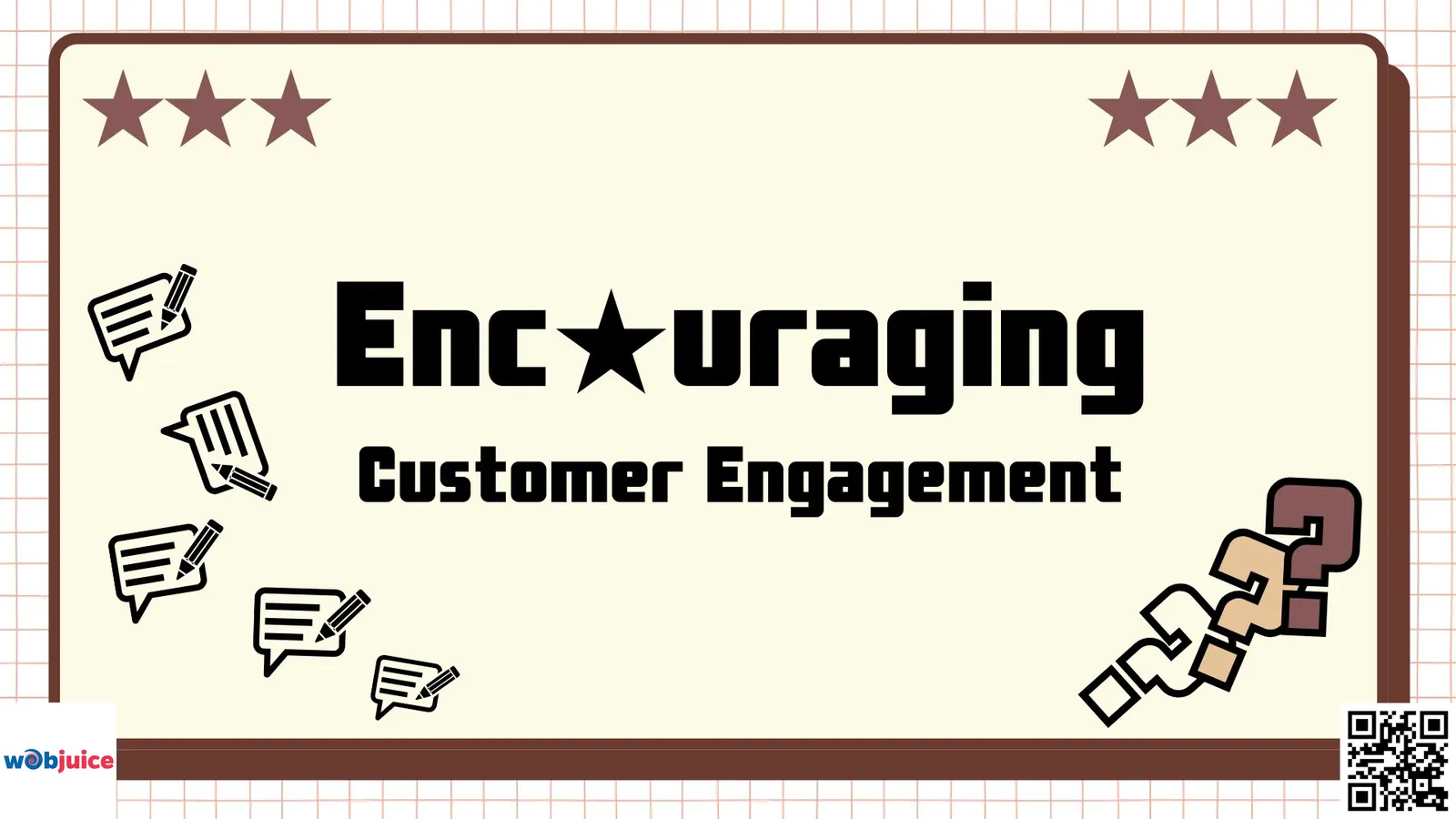 encourage customer engagement