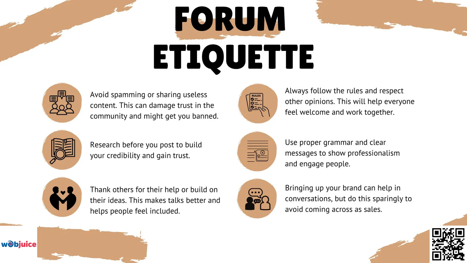 forum etiquette