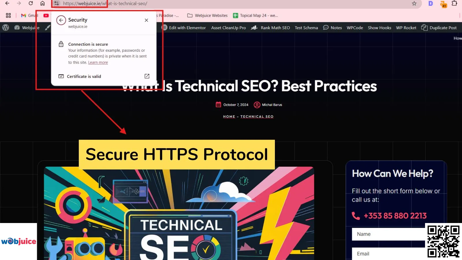 secure HTTPS protocol