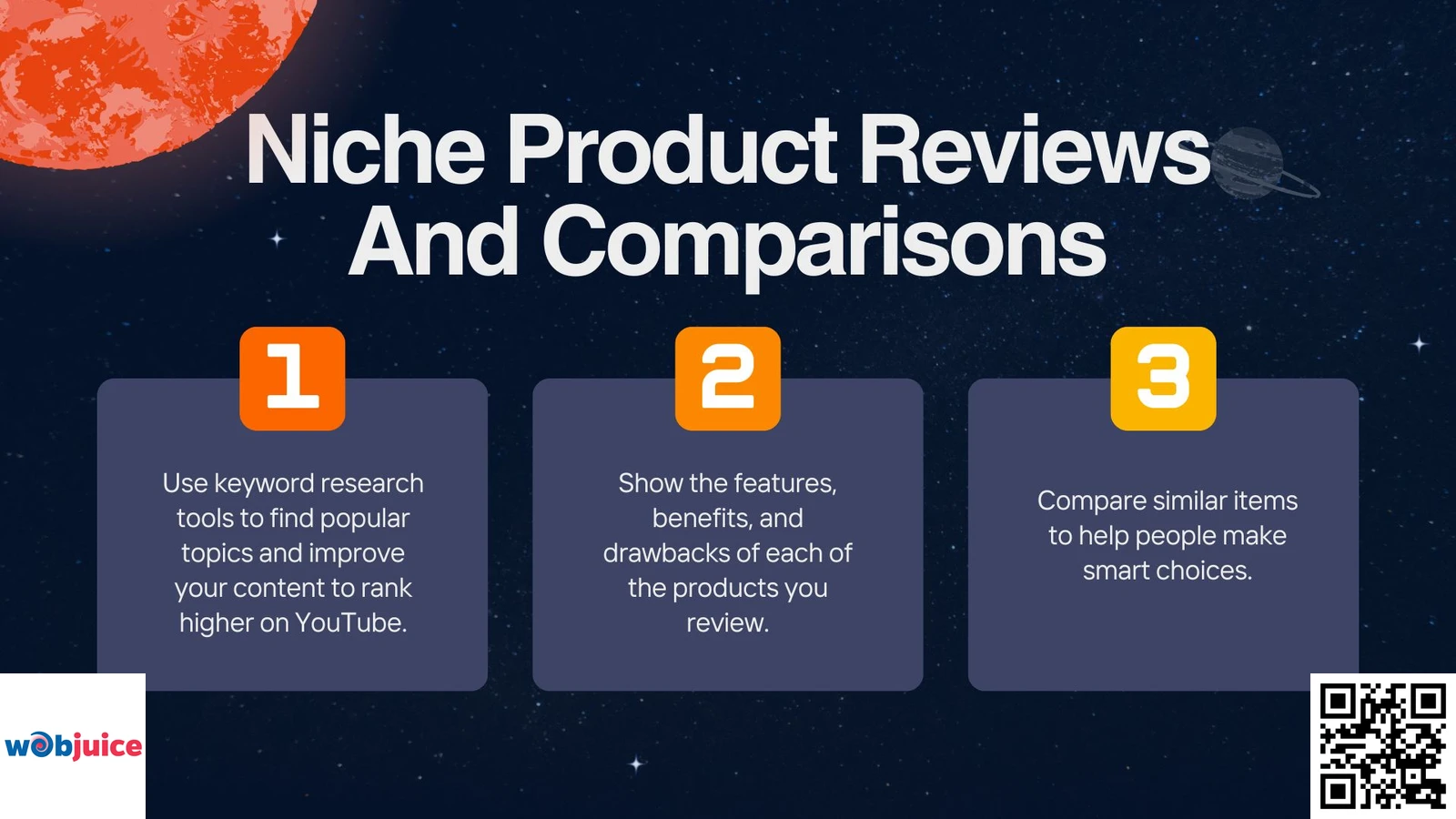 niche product reviews and comparison for youtube content ideas