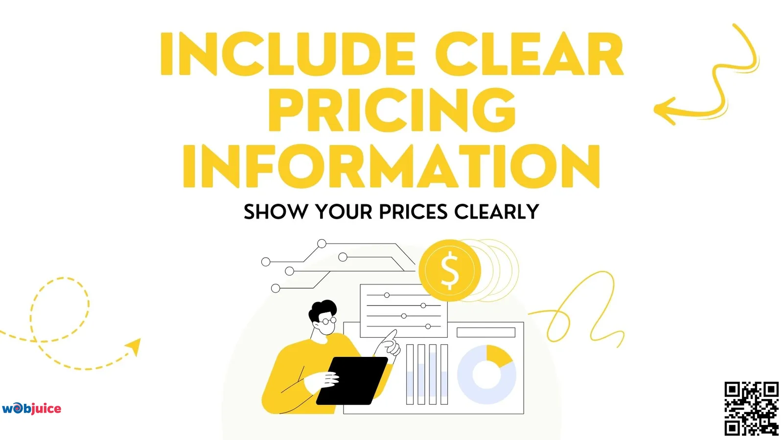 include clear pricing information