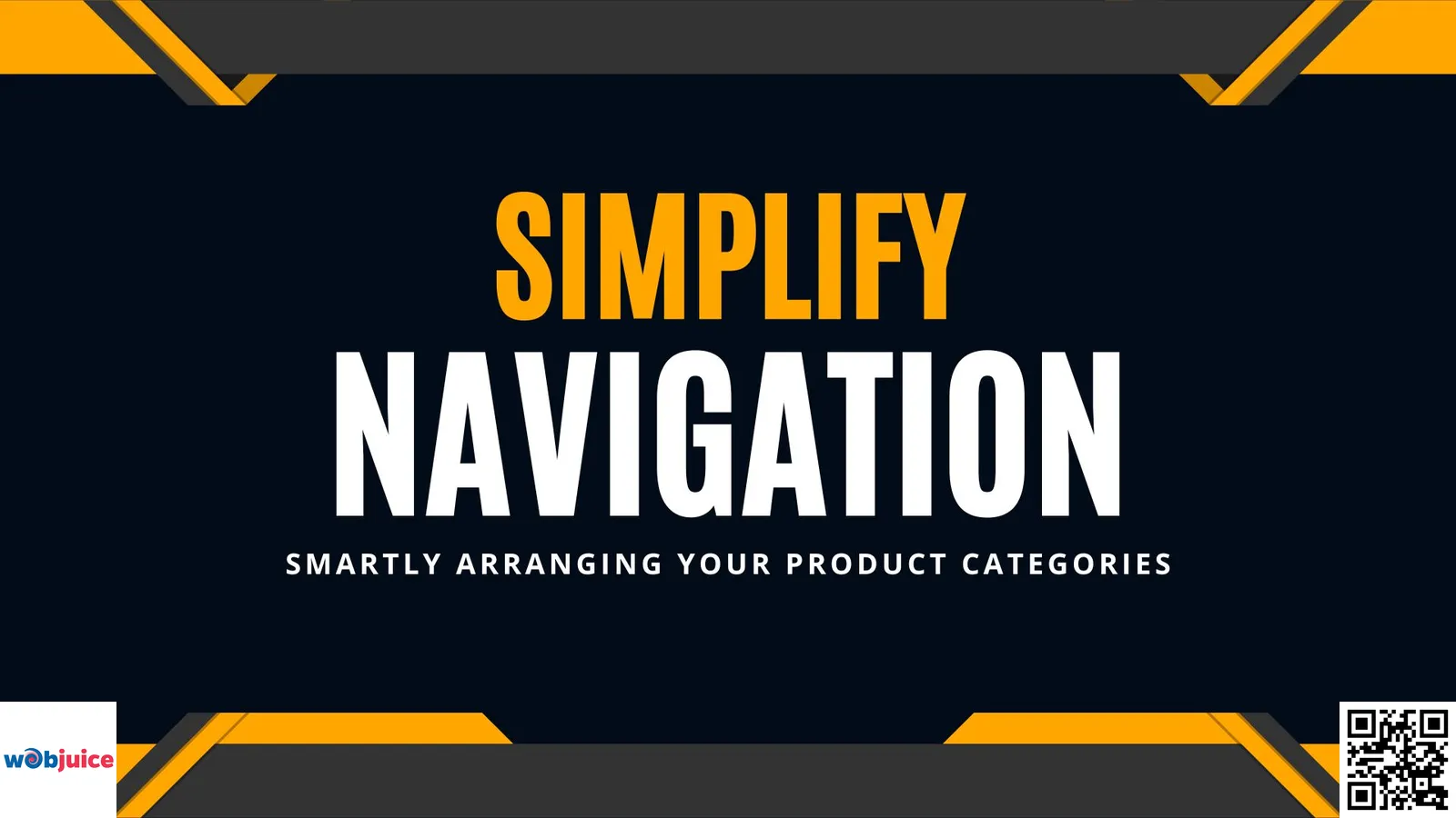 simplify navigation for product page optimization