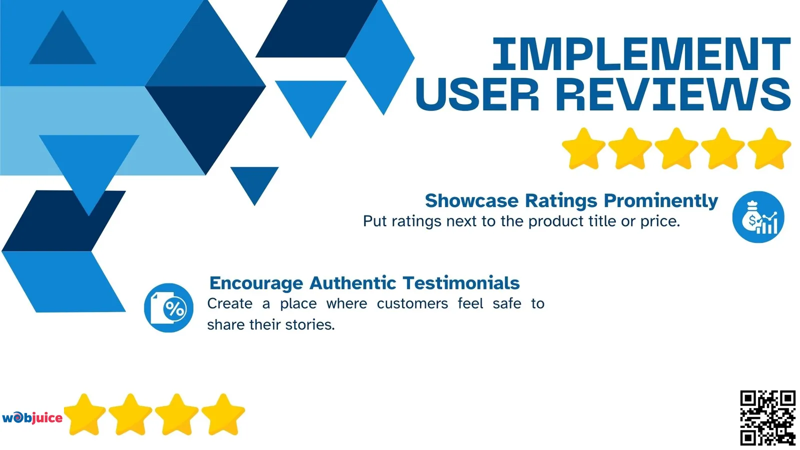 implement user reviews for product page optimization