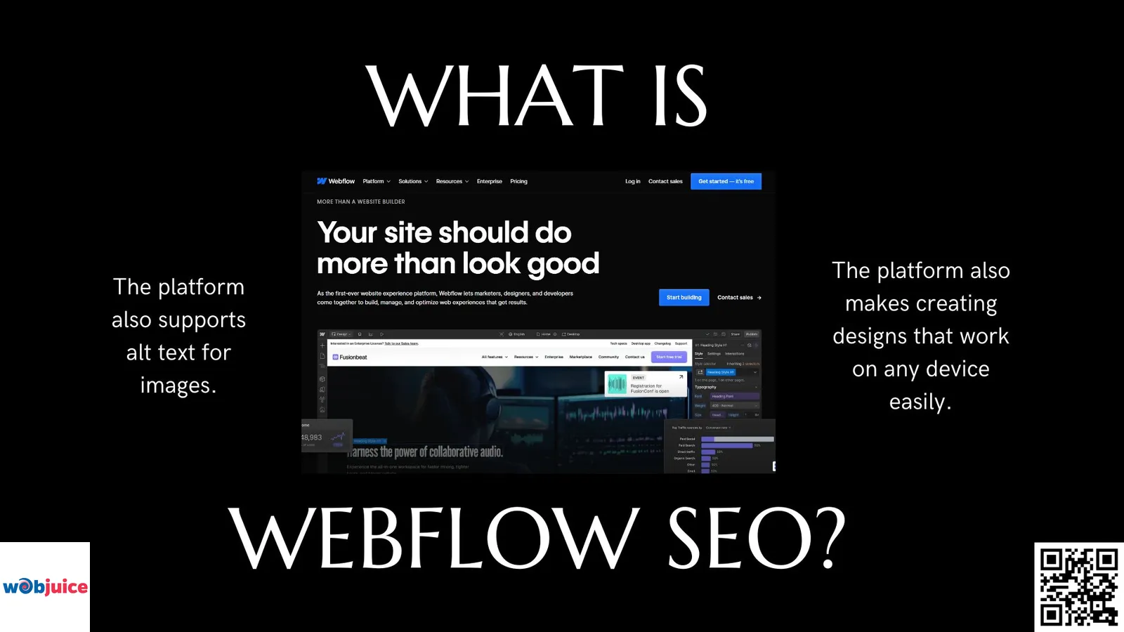 what is webflow seo