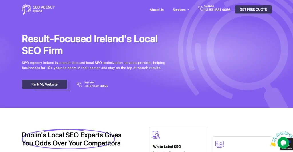 seo agency ireland local seo agency