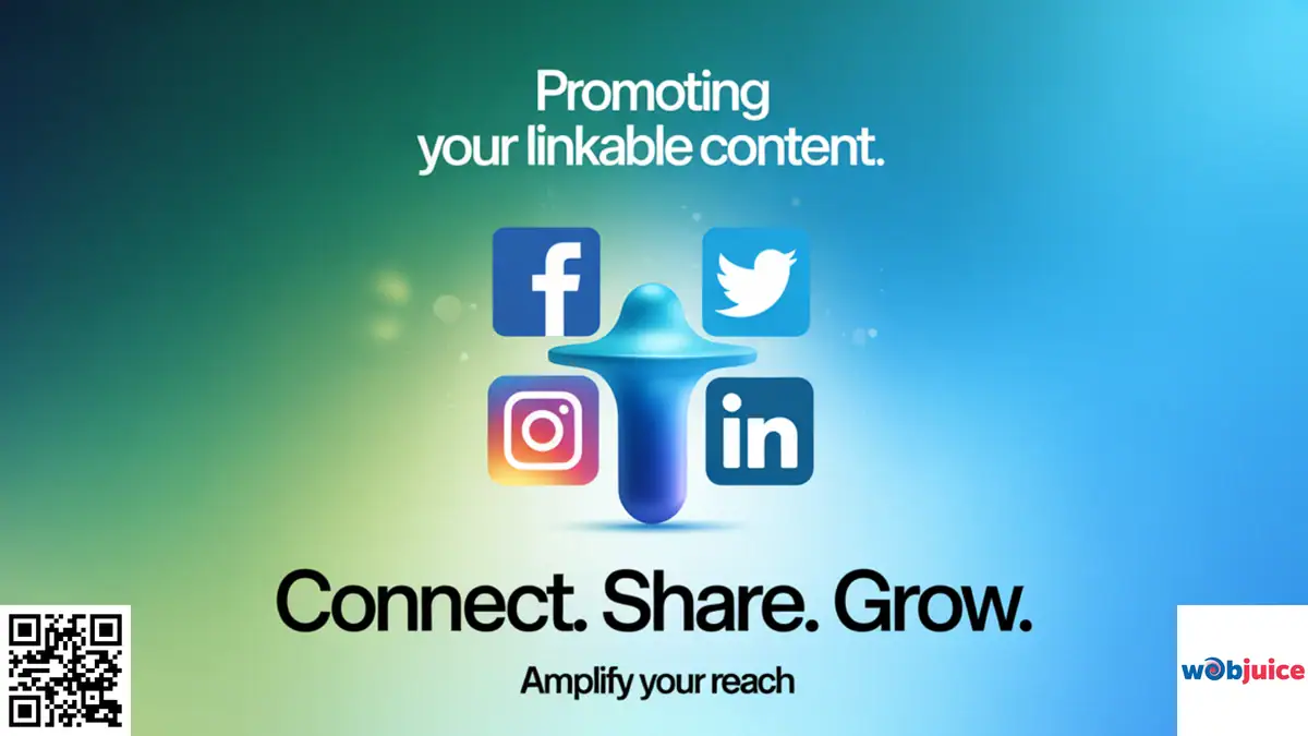 promote linkable content using social media platform
